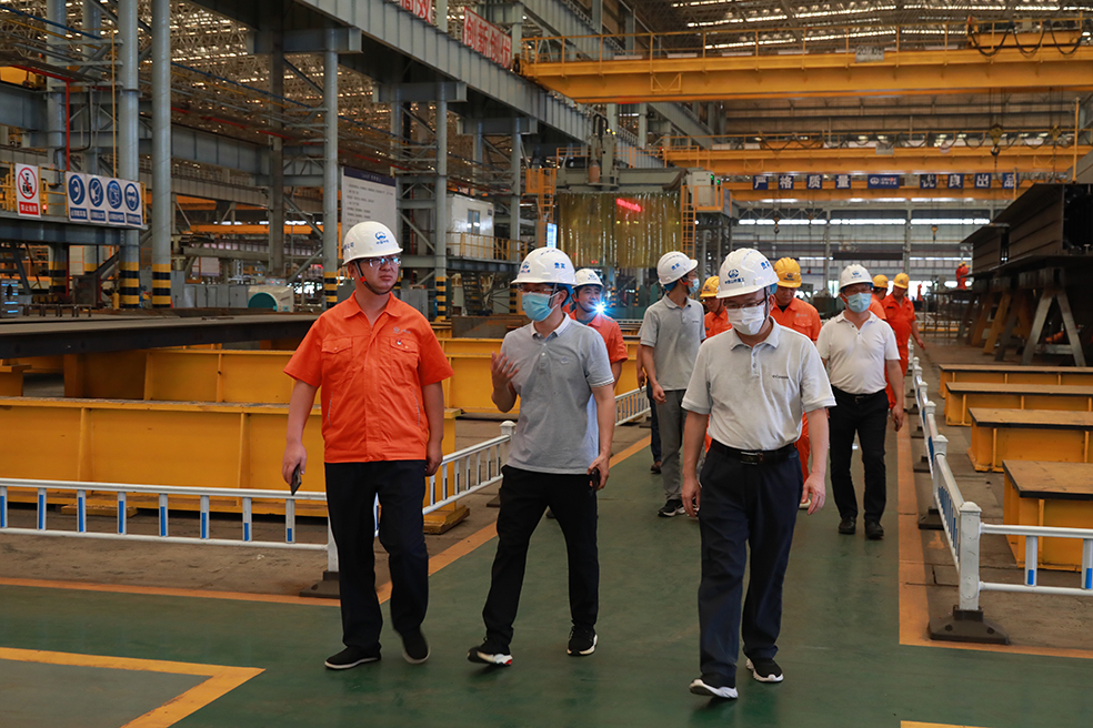 中铁山桥南通公司顺利通过深中通道G05合同段智能制造优质优价检查暨智能制造第二阶段验收(图2)