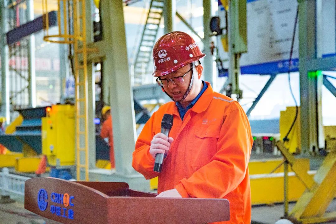 新大渡河特大桥钢梁制造项目正式开工！(图2)