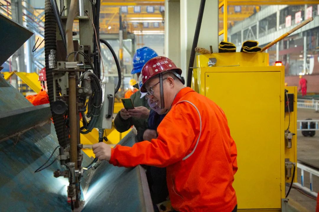 新大渡河特大桥钢梁制造项目正式开工！(图3)