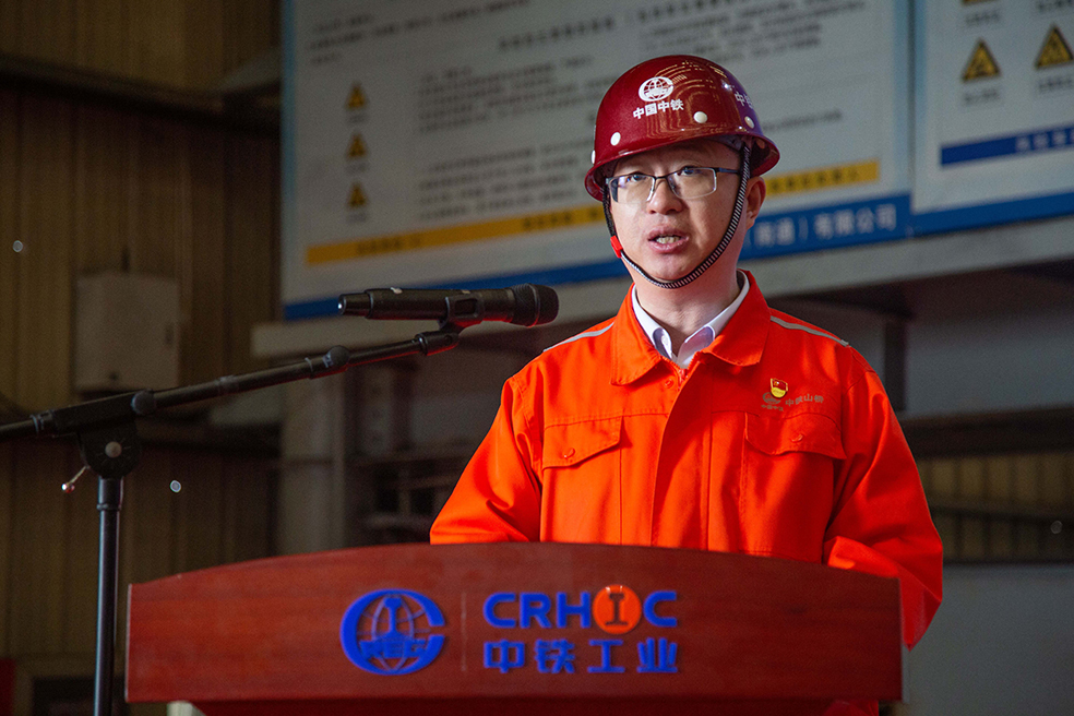 中铁山桥集团召开常泰长江大桥项目管理提升誓师大会(图5)