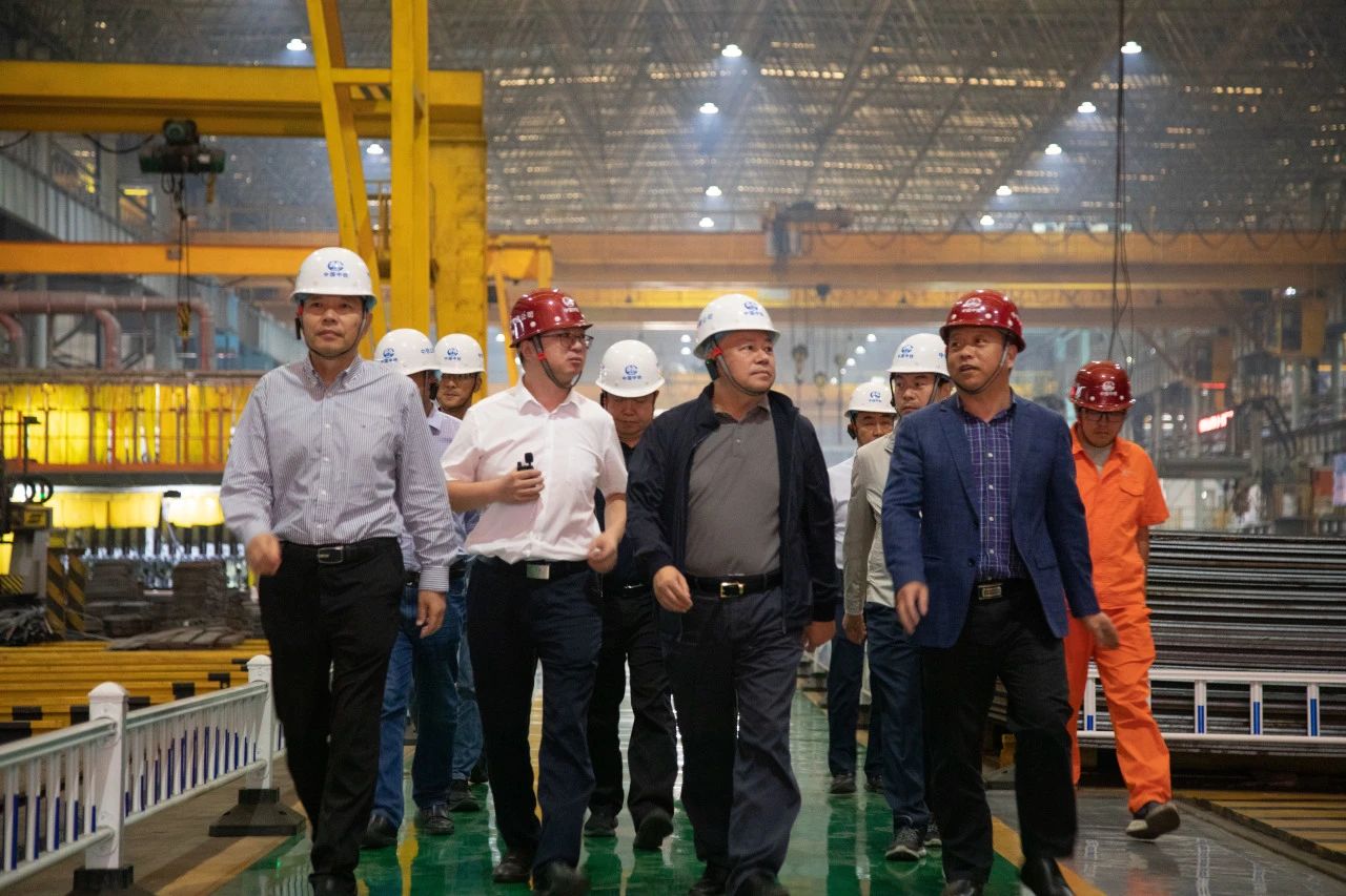 广东省交通集团领导到中铁山桥南通公司考察指导(图1)