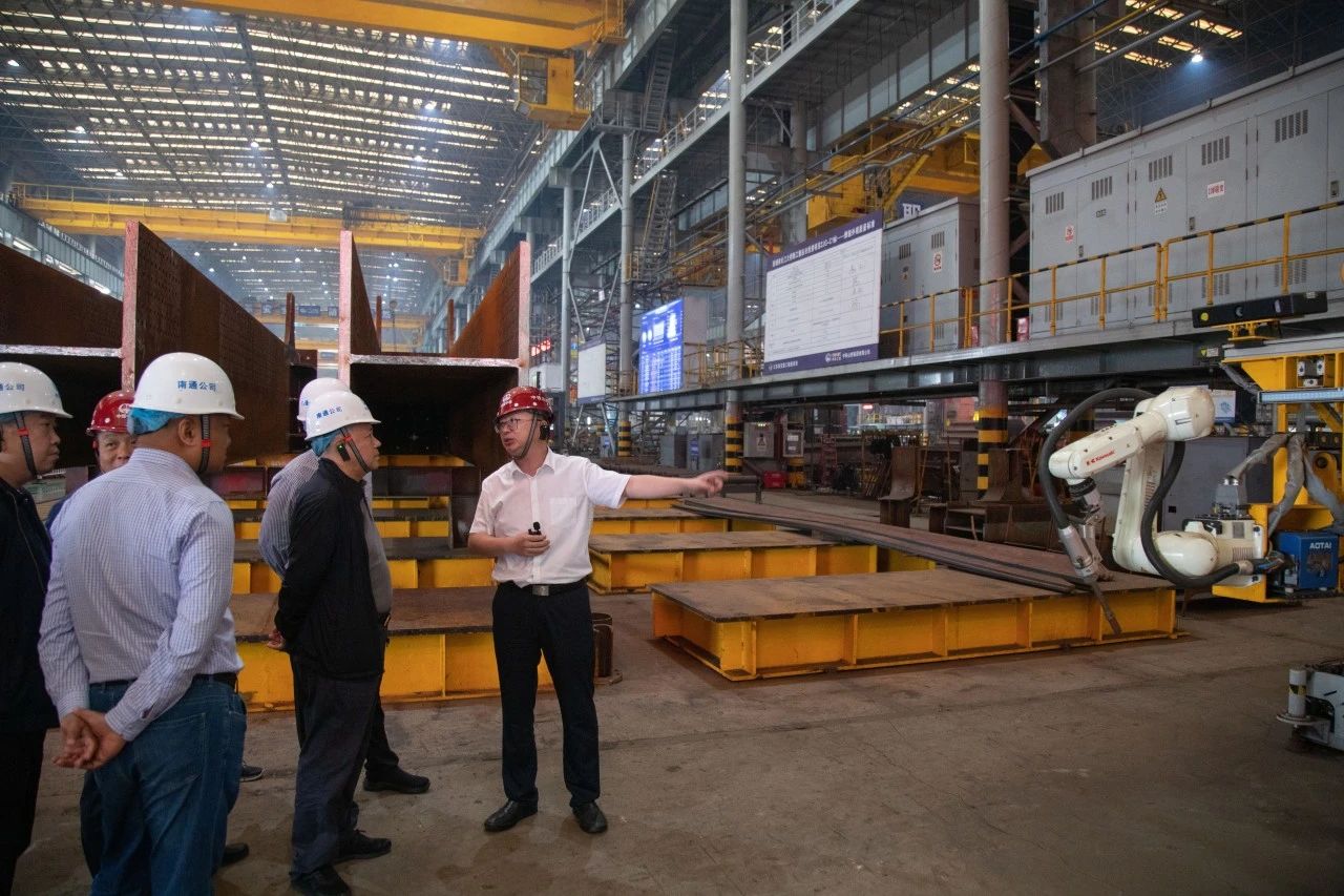 广东省交通集团领导到中铁山桥南通公司考察指导(图3)