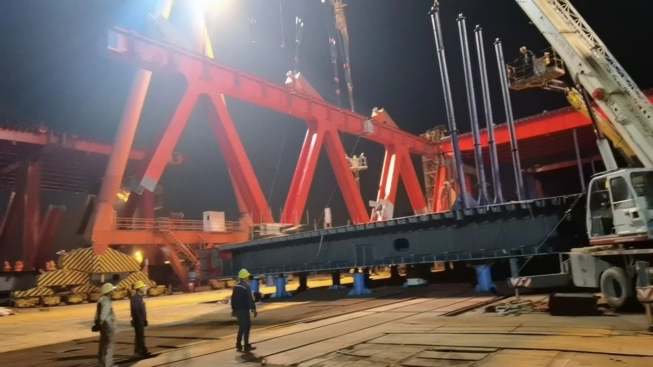 中铁山桥南通公司稳步推进7座在建长江大桥生产建设(图4)