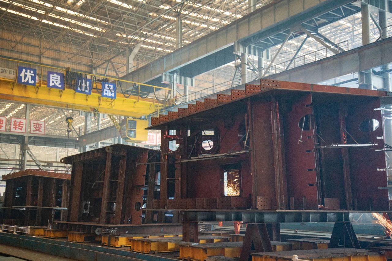 315.5米！巢马城际铁路马鞍山公铁两用长江大桥Z5号主塔顺利封顶(图4)