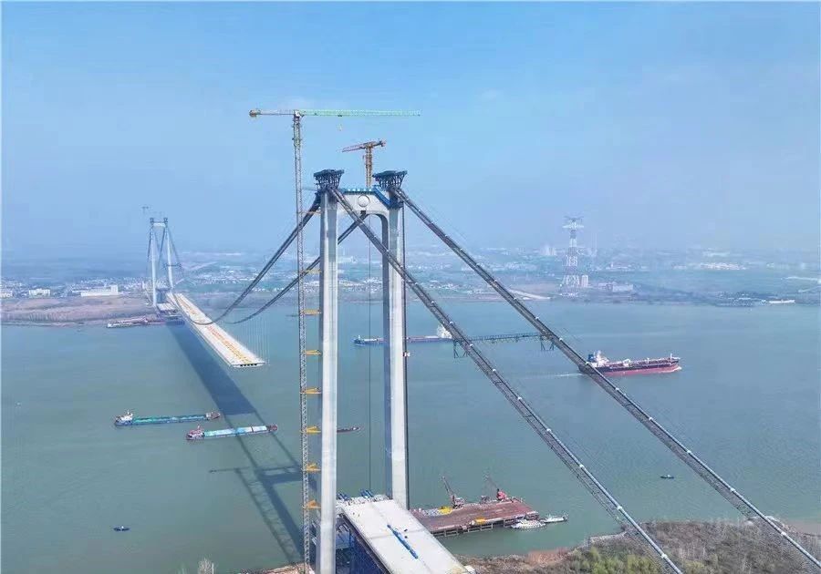 进入决胜阶段！龙潭长江大桥主桥合龙段成功发运(图3)