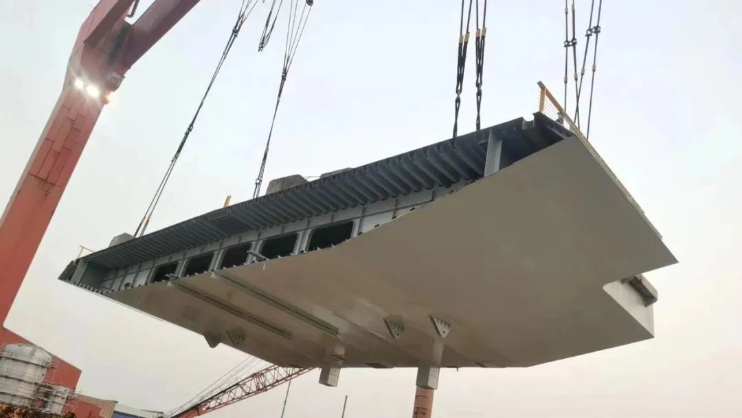 龙潭长江大桥主桥正式合龙(图8)