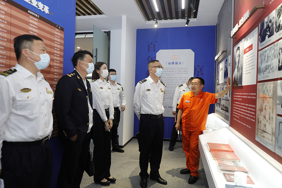 南通市如皋市海事处与中铁山桥南通公司开展党建共建活动(图2)