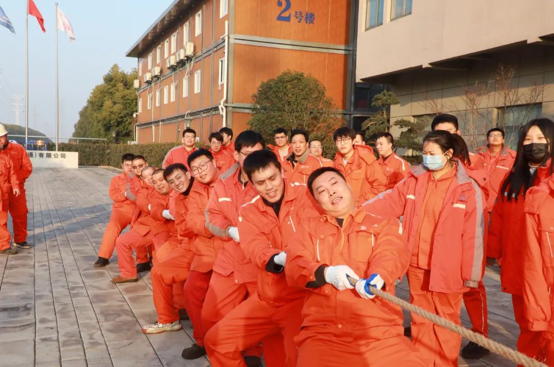 三峰领智·六廉护航丨南通公司举办“喜迎百卅六廉杯”职工拔河比赛(图3)